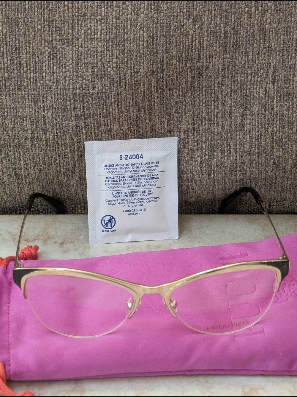 Emilio Pucci EP5073 Eyeglasses New - Picture 8 of 8